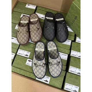 Sục Gu.cci Hoạ Tiết GC 3 Màu Cao Cấp ,Già_ Gucci Slipper Horsebit ...
