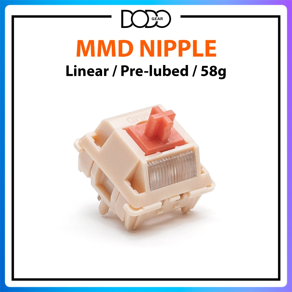 Switch MMD Nipple 5 PIN Linear 58g lò xo 2 tầng công tắc bàn phím ...