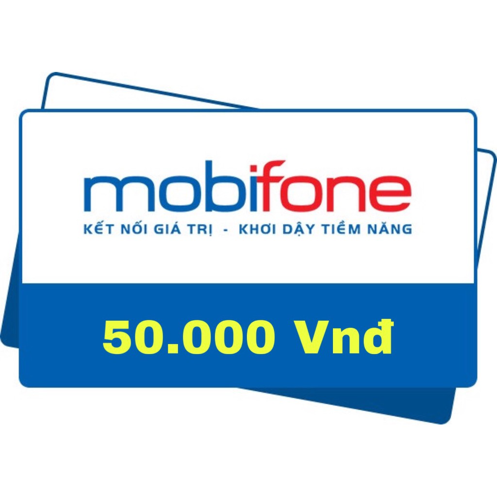 Thẻ nạp Mobifone 50k...