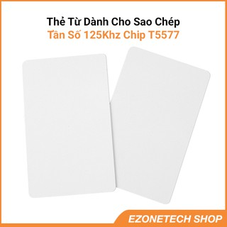 Thẻ Từ RFID Tần Số 125Khz Chip T5577 Dành Cho Sao Chép Loại Mỏng...