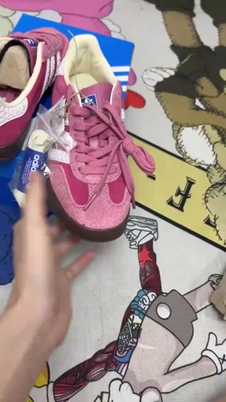 [Tiệm Giày 1909] Giày sneaker Adidas Gazelle Lndoor Pink white Str...