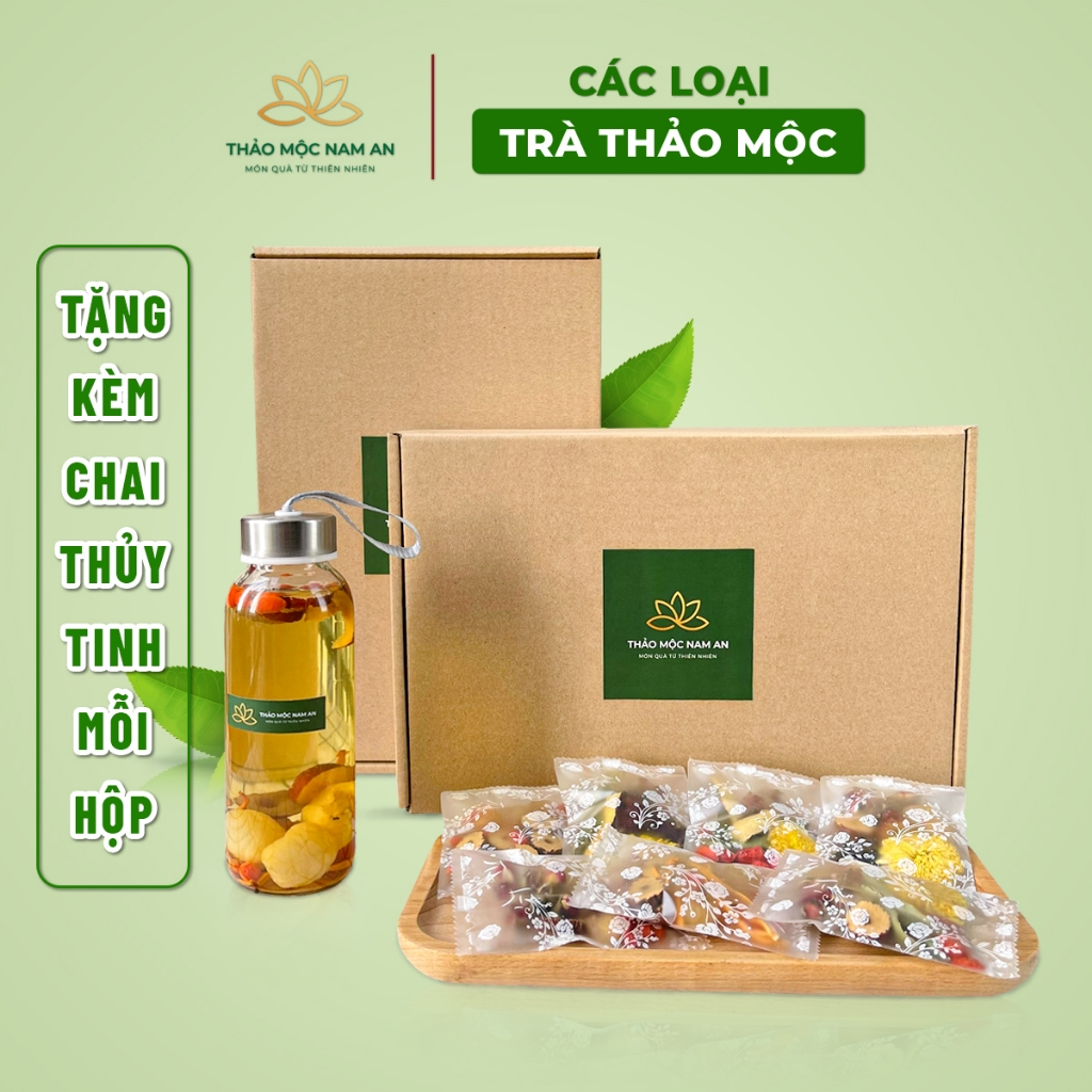 Trà Thảo Mộc, Trà Dưỡng Nhan, Trà Thanh Nhiệt CÓ MIX CÁC LOẠI (Hộp...