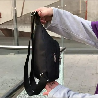 Túi đeo chéo nam 3 NGĂN phong cách Hàn Quốc - vải canvas chống nướ...