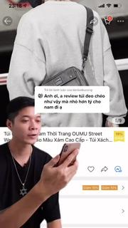 Túi Xách Da Đeo Chéo Nam Thời Trang OUMU Street Wear Jino Studio M...