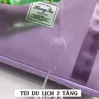 Túi xách du lịch cỡ lớn 2 tầng đa năng nam nữ đựng quần áo mỹ phẩm...