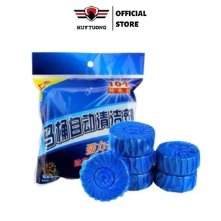 Viên thả bồn cầu, viên tẩy bồn cầu gói 10 cục tẩy sạch mảng bám kh...