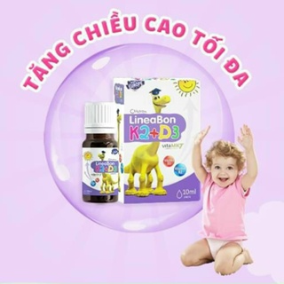 Vitamin giúp bé tăng chiều cao K2D3 Lineabon...