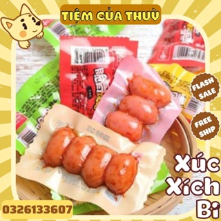 Xúc Xích Sụn Gà Gói 4 Viên Bi Mini 4 Vị Tự Chọn, Đồ Ăn Vặt Nội Địa...