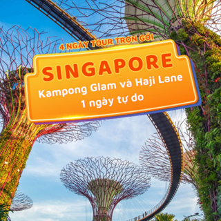 [E-Voucher Vietravel] Singapore 4N3D Khám phá khu phố nhỏ Kampong ...