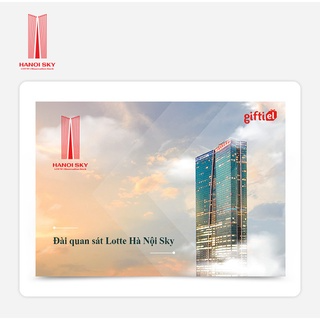 Hà Nội [Evoucher] Đài Quan Sát Lotte Sky - Vé Tham Quan Cho Trẻ Em...