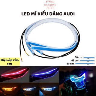 01 Dây Đèn Led Mí Audi Cho Ô tô và Xe Máy Hiệu Ứng 2 Chế Độ Xi Nha... 01 Dây Đèn Led Mí Audi Cho Ô tô và Xe Máy Hiệu Ứng 2 Chế Độ Xi Nha...