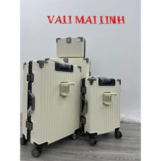 [BẢN NÂNG CẤP Vali khung nhôm khoá sập cao cấp có khay để nước [BẢN NÂNG CẤP Vali khung nhôm khoá sập cao cấp có khay để nước