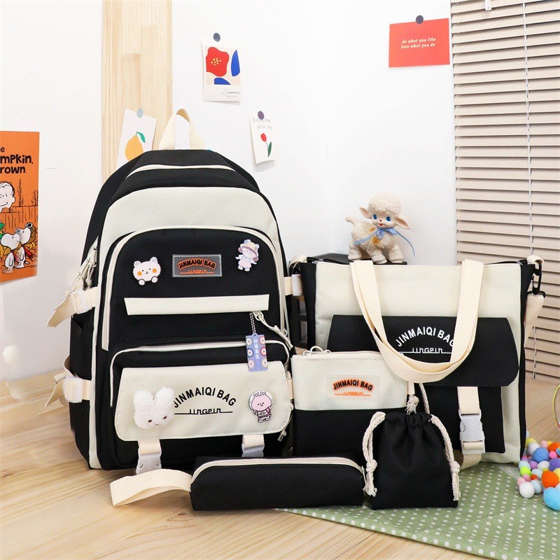 Combo Balo 4 Món Đi Học, Balo Thời Trang Xuongbalothuthao - SET BA...