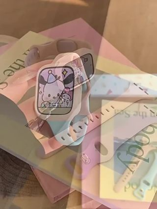 Dây Đeo Silicone Mỏng Hai Màu Cho Đồng Hồ Thông Minh Apple Watch U...