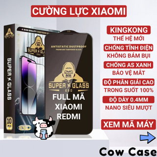 Kính cường lực Redmi 13C/12C NOTE 13/12/11/10/10C/9S/9/9A/9C/9T/8/...