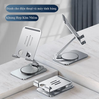 Giá đỡ điện thoại máy tính bảng ipad kim loại siêu mỏng trục xoay ...