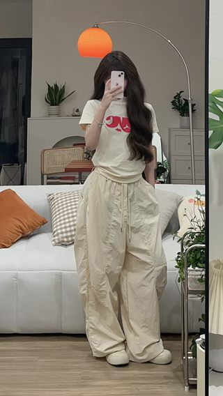 [Mã FADEP0706 giảm đến 30k đơn từ 99k] Quần Parachute Harem ????????????...