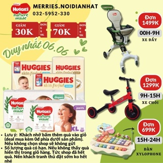 [HÀNG CHÍNH HÃNG CTY] Bỉm HUGGIES PLATINUM NATURE MADE size M58/L4...