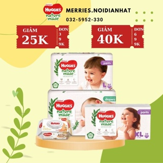 [HÀNG CHÍNH HÃNG CTY] Bỉm HUGGIES PLATINUM NATURE MADE size M58/L4...