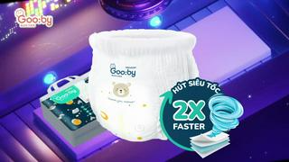 [Kèm Quà] Tã/bỉm quần dán Gooby ngày-đêm chống tràn hiệu quả đủ si...