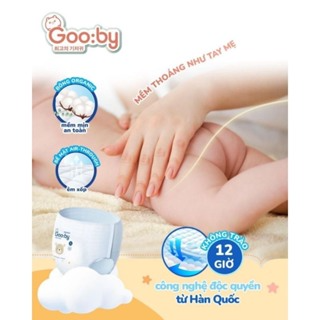 [Kèm Quà] Tã/bỉm quần dán Gooby ngày-đêm chống tràn hiệu quả đủ si...