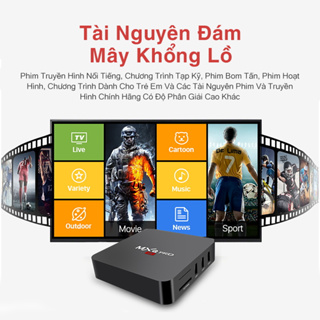 Android TV Box MXQ Pro 4K Bản 16G256GB Tiếng Việt Wifi 5G Smart Ti...