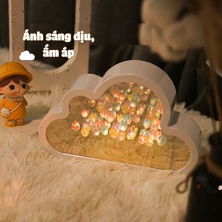 Đèn Ngủ Hoa Tulip Tự Làm Decor Cute Dễ Thương, Đèn Ngủ Trang Trí 3...
