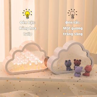 Đèn Ngủ Hoa Tulip Tự Làm Decor Cute Dễ Thương, Đèn Ngủ Trang Trí 3...