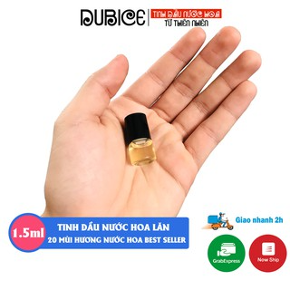 [Lưu hương 12h] Tinh dầu nước hoa Pháp dạng lăn mini 1.5ml mẫu thử...