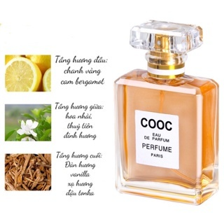 Cooc Nước Hoa Dạng Xịt 50ml Với 4 Tông Màu Ngọt Ngào Dịu Nhẹ Cá Tí...