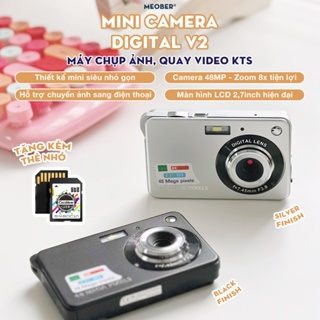 [Tặng thẻ nhớ] Máy ảnh kĩ thuật số digital mini camera v2 - quay, ...