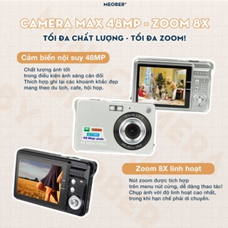 [Tặng thẻ nhớ] Máy ảnh kĩ thuật số digital mini camera v2 - quay, ...