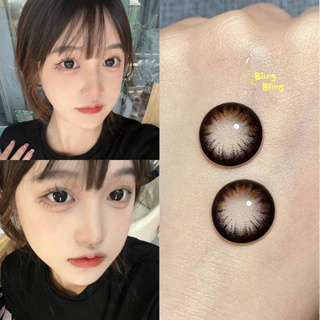 [Big Eyes 0độ]Mystic Eyes lens đen cận Kính áp tròng cận lens blac...