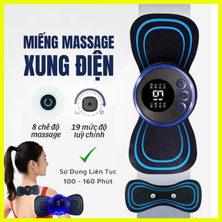 Máy Massage Cổ Vai Gáy Xung điện - máy massage hình cánh bướm - mi...