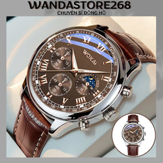 ĐỒng hồ thời trang nam W1 dây nâu mặt kí tự la mã... ĐỒng hồ thời trang nam W1 dây nâu mặt kí tự la mã...