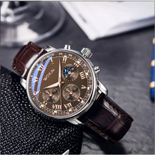 ĐỒng hồ thời trang nam W1 dây nâu mặt kí tự la mã... ĐỒng hồ thời trang nam W1 dây nâu mặt kí tự la mã...