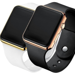 Đồng hồ thể thao LED thời trang Đồng hồ kỹ thuật số vuông Cặp đôi ... Đồng hồ thể thao LED thời trang Đồng hồ kỹ thuật số vuông Cặp đôi ...