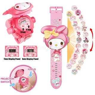 Cinnamoroll kuromi 3d projection watch sanrio melody kitty anime t...
