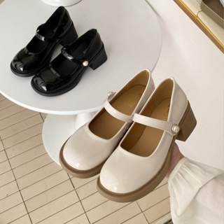 Giày Lolita nữ đế cao 5p ( Form to đặt lùi 1 size ) giày búp bê qu...