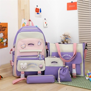 Combo Balo 4 Món Đi Học, Balo Thời Trang Xuongbalothuthao - SET BA...