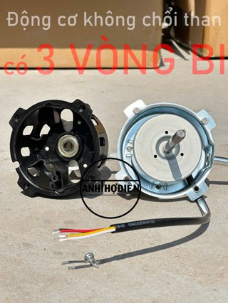 Đầu quạt 12V không chổi than V8, 3 vòng bi chuẩn kích thước 100% K...