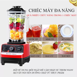 Máy Xay Sinh Tố Đa Năng KAW SILVER CREST SC-1589 Máy Xay Công Nghi...