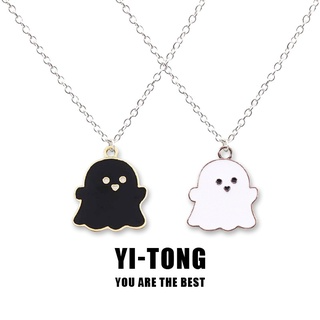 Vòng cổ Hình Ma Màu Trắng Cá Tính Thời Trang Dành Cho Nữ Dễ Thương...