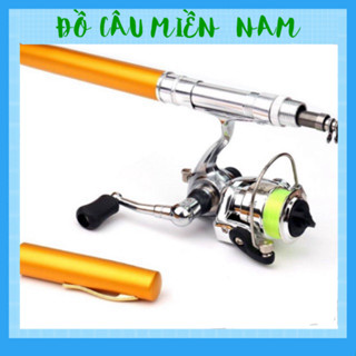Cần câu bút mini dài 1m nhét cốp xe máy tải cá 1 đến 5kg hàng chất...
