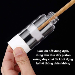 Chai chiết mỹ phẩm du lịch hút chân không thông minh, lọ chiết dầu...