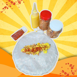 COMBO bánh tráng phơi sương muối tép hành NHỎ (Tặng bơ)...