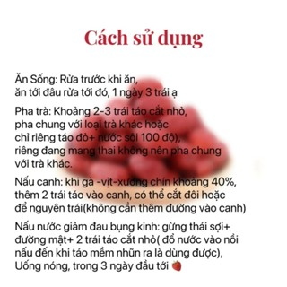 Táo Đỏ Tân Cương Hoà Điền Loại Size Thượng Hạng KHÔ TỰ NHIÊN khoản... Táo Đỏ Tân Cương Hoà Điền Loại Size Thượng Hạng KHÔ TỰ NHIÊN khoản...