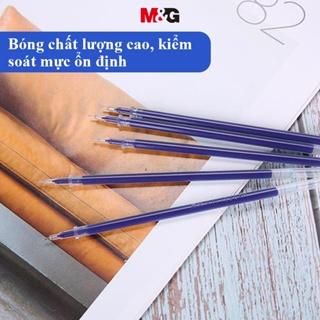 M  G Văn Phòng Phẩm Gel Bút Đổ Lại 0.5 Màu Xanh Kéo Nắp Full Kim B...