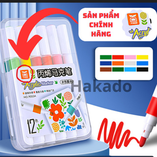 Bút Màu Acrylic Marker Vẽ Trên Mọi Chất Liệu Có Thể Vẽ Chồng Màu 1...