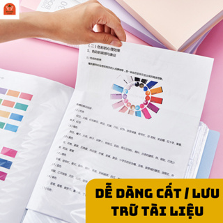 File đựng tài liệu a4 nhiều ngăn - 30 / 60 lá - văn phòng phẩm - f...
